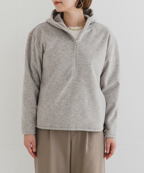 URBAN RESEARCH ROSSO / アーバンリサーチ ロッソ パーカー | F by ROSSO　シャギーフリースハーフZIPパーカー | 詳細18