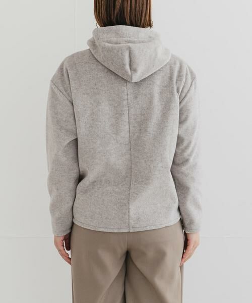 URBAN RESEARCH ROSSO / アーバンリサーチ ロッソ パーカー | F by ROSSO　シャギーフリースハーフZIPパーカー | 詳細19