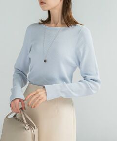 URBAN RESEARCH ROSSO / アーバンリサーチ ロッソ ニット・セーター | シルク混スリットスリーブリブニット