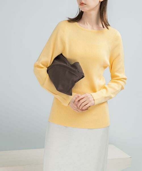 URBAN RESEARCH ROSSO / アーバンリサーチ ロッソ ニット・セーター | シルク混スリットスリーブリブニット | 詳細1