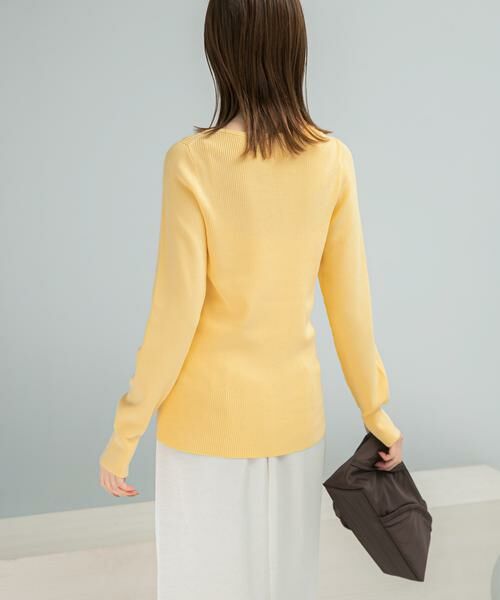 URBAN RESEARCH ROSSO / アーバンリサーチ ロッソ ニット・セーター | シルク混スリットスリーブリブニット | 詳細2