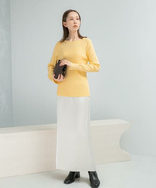 URBAN RESEARCH ROSSO / アーバンリサーチ ロッソ ニット・セーター | シルク混スリットスリーブリブニット | 詳細3