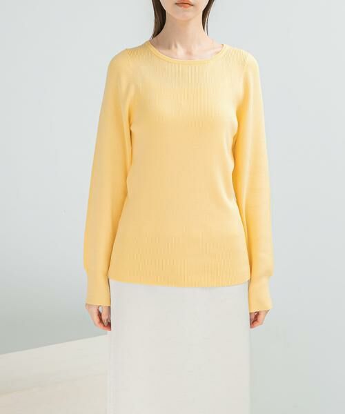 URBAN RESEARCH ROSSO / アーバンリサーチ ロッソ ニット・セーター | シルク混スリットスリーブリブニット | 詳細5