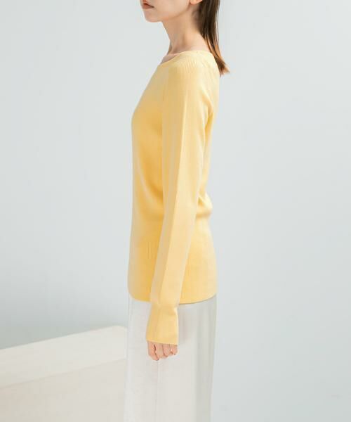 URBAN RESEARCH ROSSO / アーバンリサーチ ロッソ ニット・セーター | シルク混スリットスリーブリブニット | 詳細6