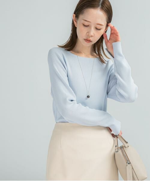 URBAN RESEARCH ROSSO / アーバンリサーチ ロッソ ニット・セーター | シルク混スリットスリーブリブニット | 詳細19