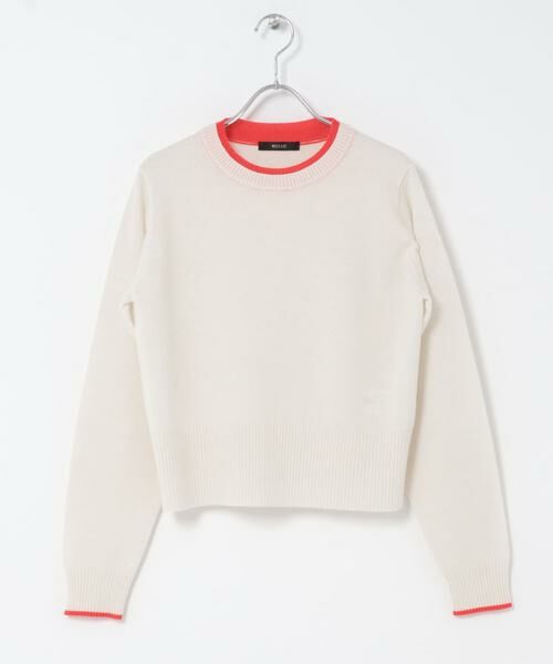 URBAN RESEARCH ROSSO / アーバンリサーチ ロッソ ニット・セーター | カシミヤ混バイカラーコンパクトニット | 詳細15