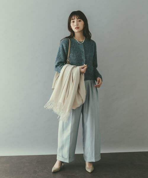 URBAN RESEARCH ROSSO / アーバンリサーチ ロッソ カーディガン・ボレロ | ラメシャギーカーディガン | 詳細2