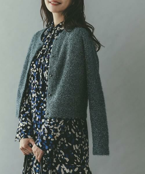 URBAN RESEARCH ROSSO / アーバンリサーチ ロッソ カーディガン・ボレロ | ラメシャギーカーディガン | 詳細3