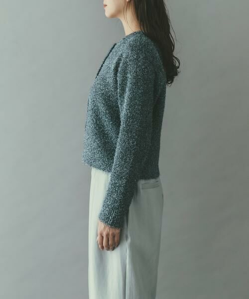 URBAN RESEARCH ROSSO / アーバンリサーチ ロッソ カーディガン・ボレロ | ラメシャギーカーディガン | 詳細8