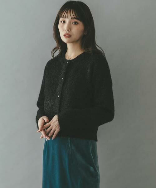 URBAN RESEARCH ROSSO / アーバンリサーチ ロッソ カーディガン・ボレロ | ラメシャギーカーディガン | 詳細15