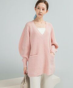 URBAN RESEARCH ROSSO / アーバンリサーチ ロッソ ニット・セーター | アルパカ混カーブスリーブVネックプルオーバー