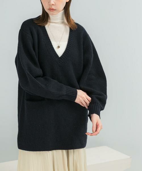 URBAN RESEARCH ROSSO / アーバンリサーチ ロッソ ニット・セーター | アルパカ混カーブスリーブVネックプルオーバー | 詳細3