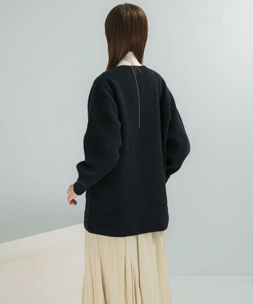 URBAN RESEARCH ROSSO / アーバンリサーチ ロッソ ニット・セーター | アルパカ混カーブスリーブVネックプルオーバー | 詳細5