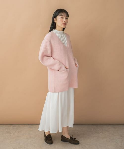 URBAN RESEARCH ROSSO / アーバンリサーチ ロッソ ニット・セーター | アルパカ混カーブスリーブVネックプルオーバー | 詳細18