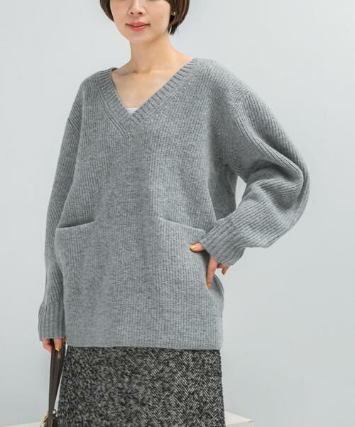 URBAN RESEARCH ROSSO / アーバンリサーチ ロッソ ニット・セーター | アルパカ混カーブスリーブVネックプルオーバー | 詳細25