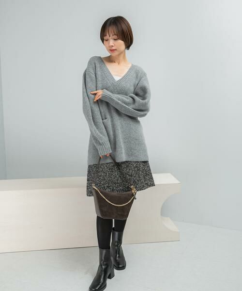 URBAN RESEARCH ROSSO / アーバンリサーチ ロッソ ニット・セーター | アルパカ混カーブスリーブVネックプルオーバー | 詳細27