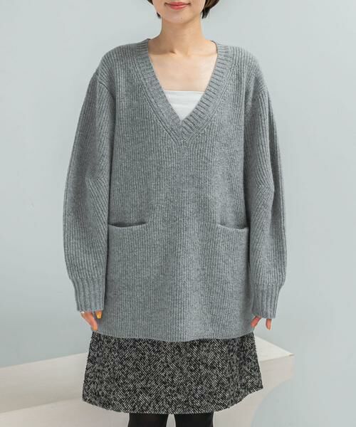 URBAN RESEARCH ROSSO / アーバンリサーチ ロッソ ニット・セーター | アルパカ混カーブスリーブVネックプルオーバー | 詳細28