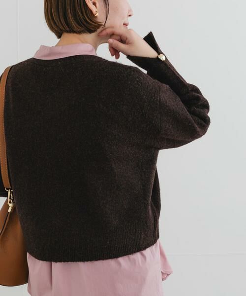 URBAN RESEARCH ROSSO / アーバンリサーチ ロッソ ニット・セーター | F by ROSSO　Vネック釦デザインニット | 詳細2