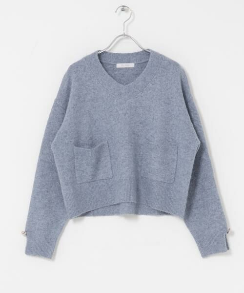 URBAN RESEARCH ROSSO / アーバンリサーチ ロッソ ニット・セーター | F by ROSSO　Vネック釦デザインニット | 詳細16