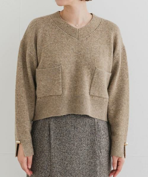 URBAN RESEARCH ROSSO / アーバンリサーチ ロッソ ニット・セーター | F by ROSSO　Vネック釦デザインニット | 詳細28