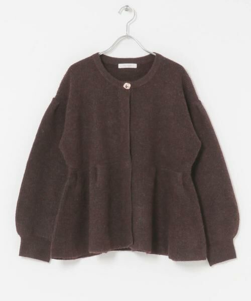 URBAN RESEARCH ROSSO / アーバンリサーチ ロッソ カーディガン・ボレロ | F by ROSSO　ペプラムボリュームスリーブカーディガン | 詳細8