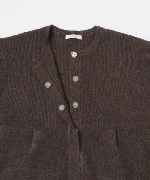 URBAN RESEARCH ROSSO / アーバンリサーチ ロッソ カーディガン・ボレロ | F by ROSSO　ペプラムボリュームスリーブカーディガン | 詳細9