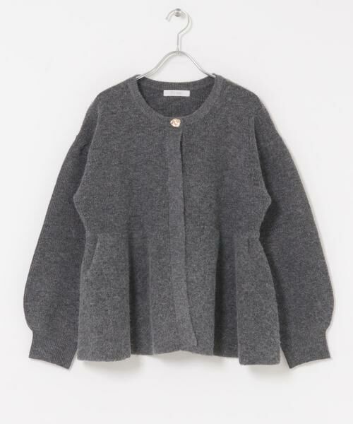 URBAN RESEARCH ROSSO / アーバンリサーチ ロッソ カーディガン・ボレロ | F by ROSSO　ペプラムボリュームスリーブカーディガン | 詳細26