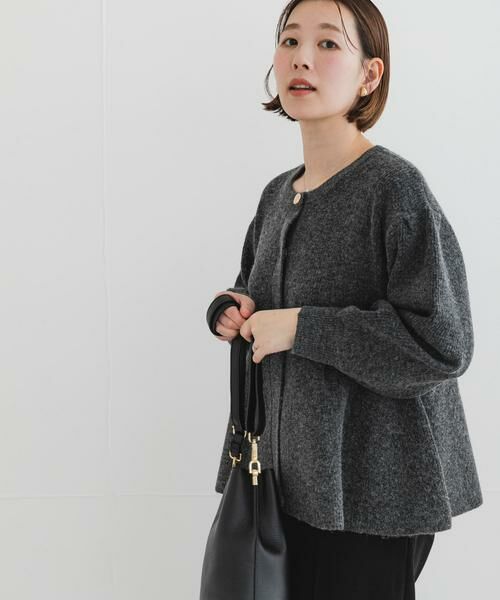 URBAN RESEARCH ROSSO / アーバンリサーチ ロッソ カーディガン・ボレロ | F by ROSSO　ペプラムボリュームスリーブカーディガン | 詳細17