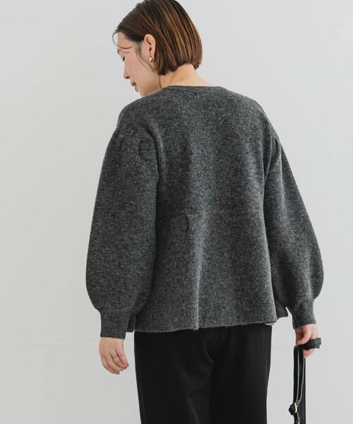 URBAN RESEARCH ROSSO / アーバンリサーチ ロッソ カーディガン・ボレロ | F by ROSSO　ペプラムボリュームスリーブカーディガン | 詳細18