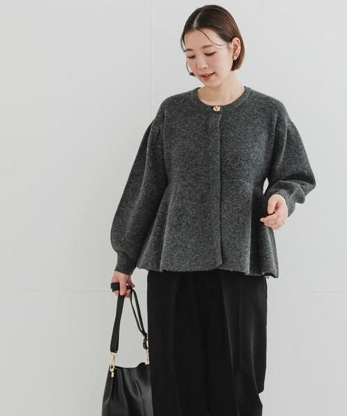 URBAN RESEARCH ROSSO / アーバンリサーチ ロッソ カーディガン・ボレロ | F by ROSSO　ペプラムボリュームスリーブカーディガン | 詳細19