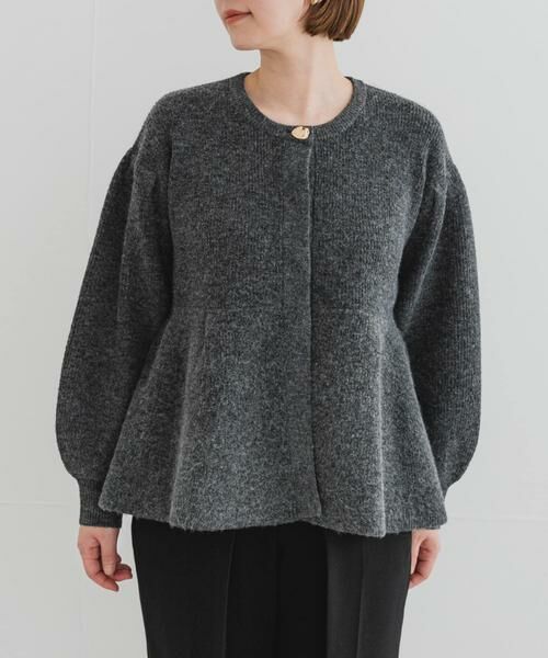 URBAN RESEARCH ROSSO / アーバンリサーチ ロッソ カーディガン・ボレロ | F by ROSSO　ペプラムボリュームスリーブカーディガン | 詳細21