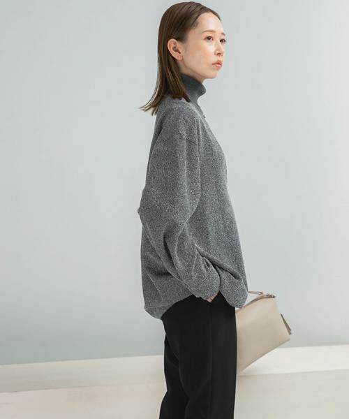 URBAN RESEARCH ROSSO / アーバンリサーチ ロッソ シャツ・ブラウス | ツイード深Vネックプルオーバー | 詳細8