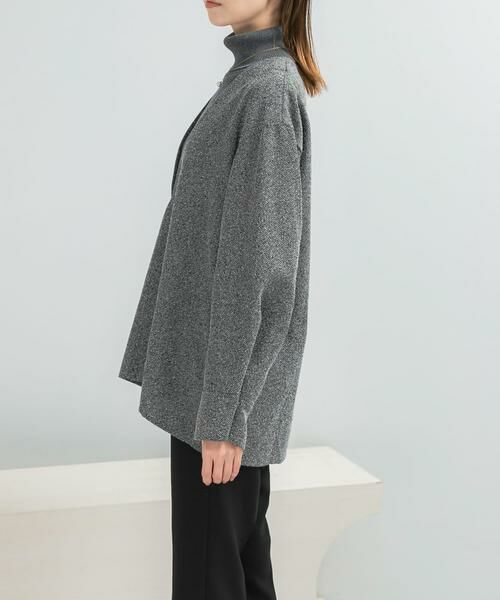 URBAN RESEARCH ROSSO / アーバンリサーチ ロッソ シャツ・ブラウス | ツイード深Vネックプルオーバー | 詳細12