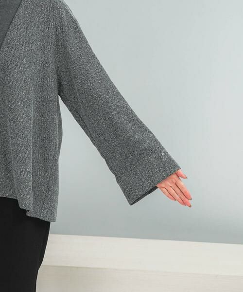 URBAN RESEARCH ROSSO / アーバンリサーチ ロッソ シャツ・ブラウス | ツイード深Vネックプルオーバー | 詳細15