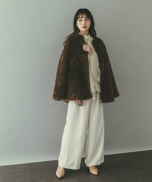 URBAN RESEARCH ROSSO / アーバンリサーチ ロッソ シャツ・ブラウス | シアーラメチュールフレアスリーブブラウス | 詳細4