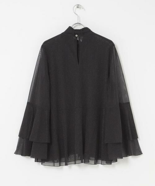 URBAN RESEARCH ROSSO / アーバンリサーチ ロッソ シャツ・ブラウス | シアーラメチュールフレアスリーブブラウス | 詳細21