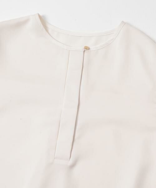 URBAN RESEARCH ROSSO / アーバンリサーチ ロッソ シャツ・ブラウス | ピーチサテンデザインスリーブブラウス | 詳細4