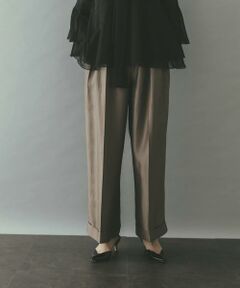 URBAN RESEARCH ROSSO / アーバンリサーチ ロッソ その他パンツ | ブライトツイルタックパンツ