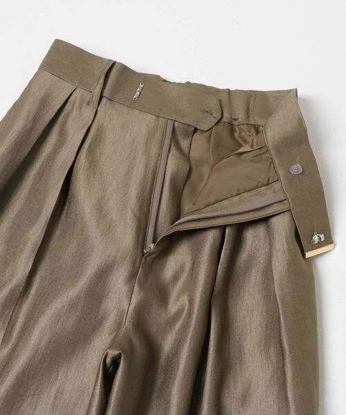 URBAN RESEARCH ROSSO / アーバンリサーチ ロッソ その他パンツ | ブライトツイルタックパンツ | 詳細5