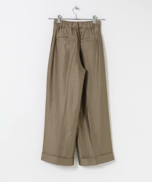 URBAN RESEARCH ROSSO / アーバンリサーチ ロッソ その他パンツ | ブライトツイルタックパンツ | 詳細6