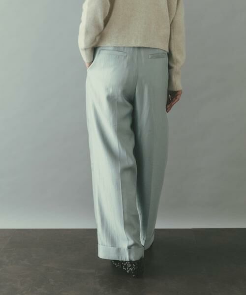 URBAN RESEARCH ROSSO / アーバンリサーチ ロッソ その他パンツ | ブライトツイルタックパンツ | 詳細10