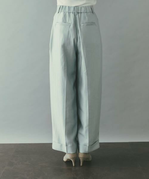 URBAN RESEARCH ROSSO / アーバンリサーチ ロッソ その他パンツ | ブライトツイルタックパンツ | 詳細16