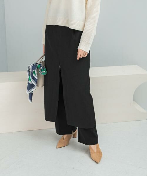 URBAN RESEARCH ROSSO / アーバンリサーチ ロッソ スカート | 『UR TECH』後ゴムスリットストレートスカート | 詳細1