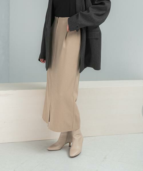 URBAN RESEARCH ROSSO / アーバンリサーチ ロッソ スカート | 『UR TECH』後ゴムスリットストレートスカート | 詳細12