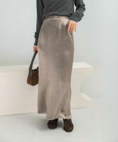 URBAN RESEARCH ROSSO / アーバンリサーチ ロッソ スカート | アセテートサテンストレートスカート