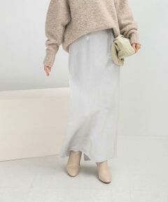 URBAN RESEARCH ROSSO / アーバンリサーチ ロッソ スカート | アセテートサテンストレートスカート