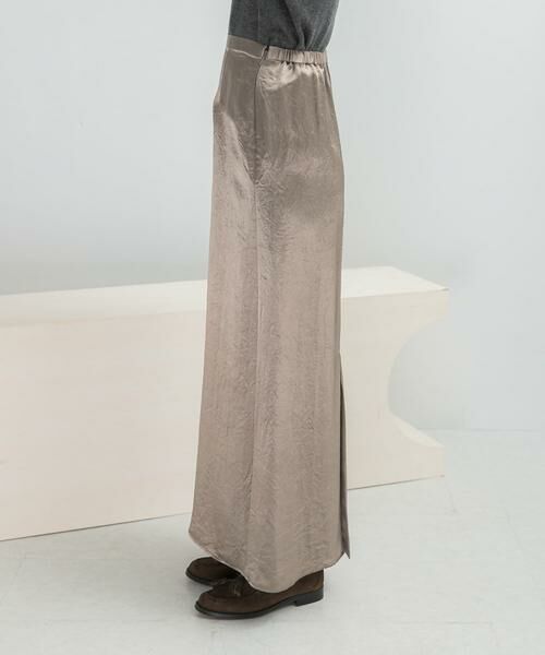 URBAN RESEARCH ROSSO / アーバンリサーチ ロッソ スカート | アセテートサテンストレートスカート | 詳細6