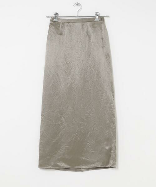 URBAN RESEARCH ROSSO / アーバンリサーチ ロッソ スカート | アセテートサテンストレートスカート | 詳細7