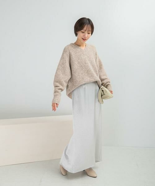 URBAN RESEARCH ROSSO / アーバンリサーチ ロッソ スカート | アセテートサテンストレートスカート | 詳細12