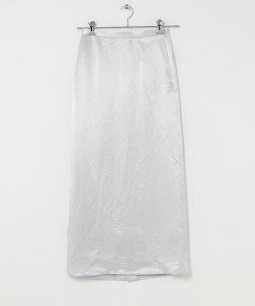 URBAN RESEARCH ROSSO / アーバンリサーチ ロッソ スカート | アセテートサテンストレートスカート | 詳細14